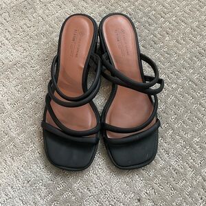 Call It Spring Black Mini Heels